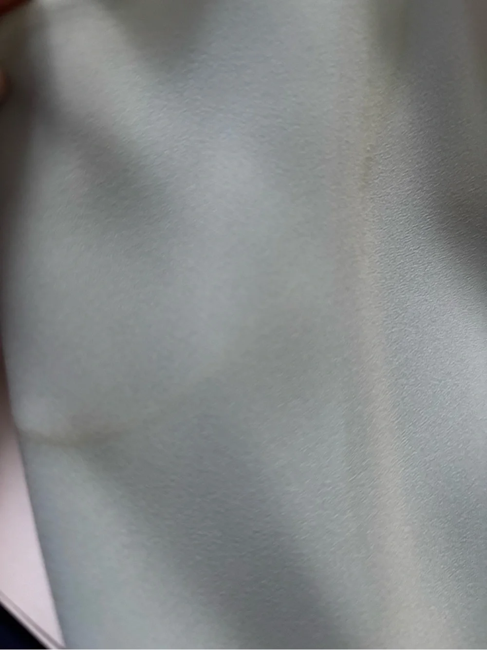 Adrianna Papell Pale Blue Layered High-Low Slip Dress